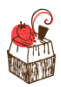 Cartoon image of cake
